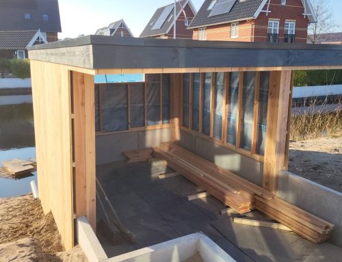 Eiken tuinhuis